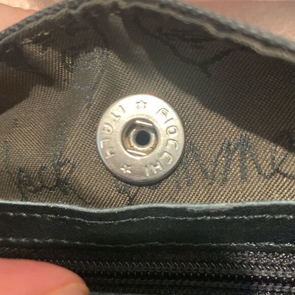 Vintage Jack Gomme Paris Black Canvas Tote, Unisex Lightweight Shoulder Bag - Picture 10 of 11